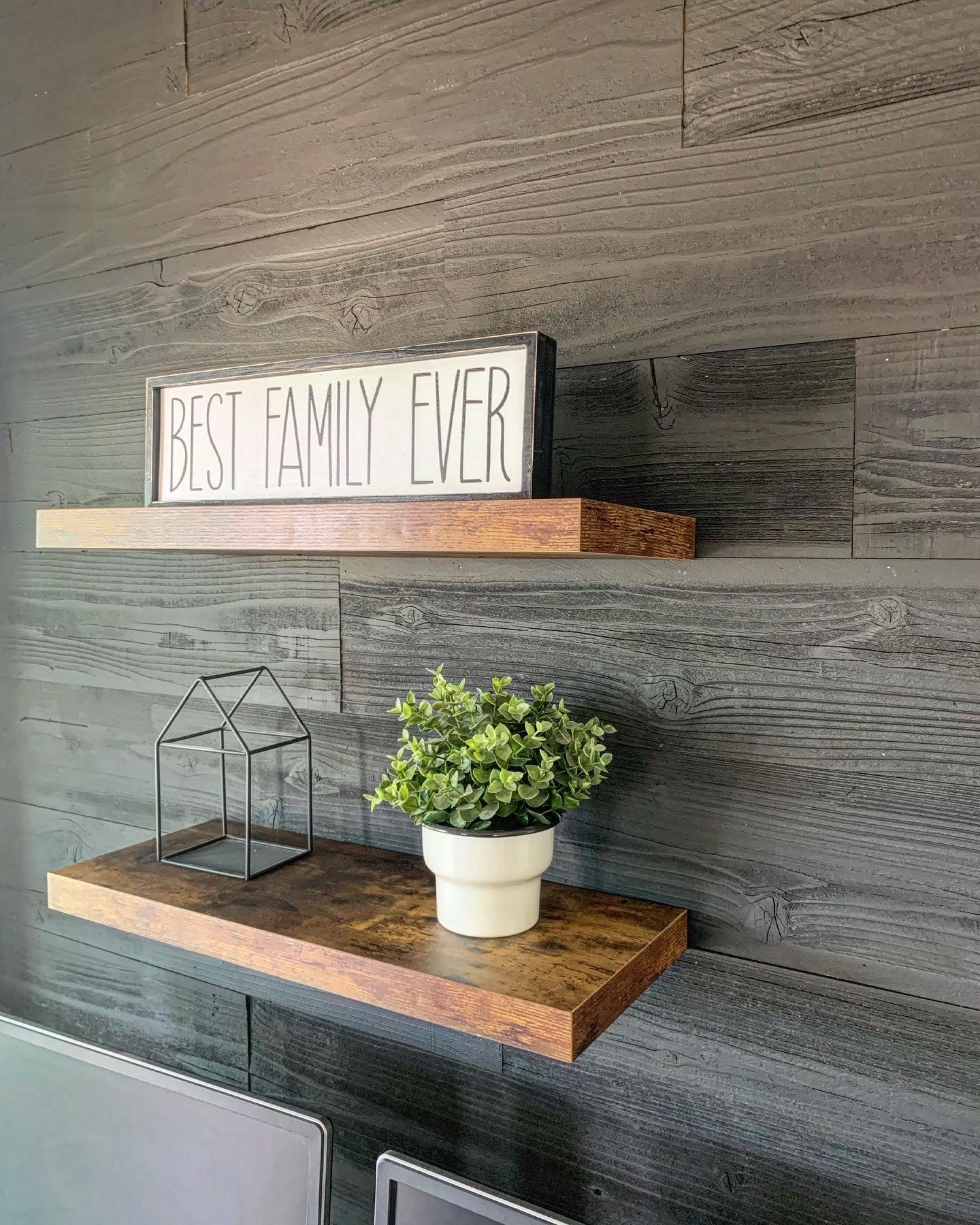 Reclaimed Wood - Charcoal Mix